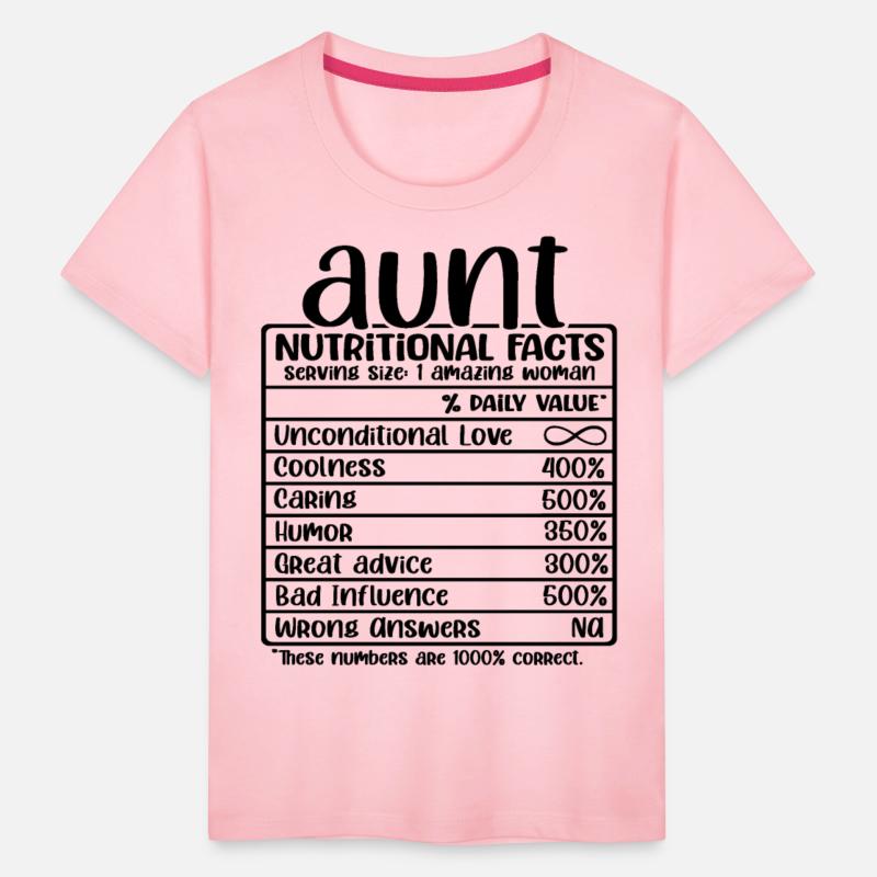 Aunt Nutrional Facts