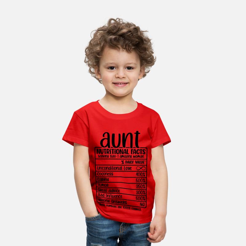 Aunt Nutrional Facts