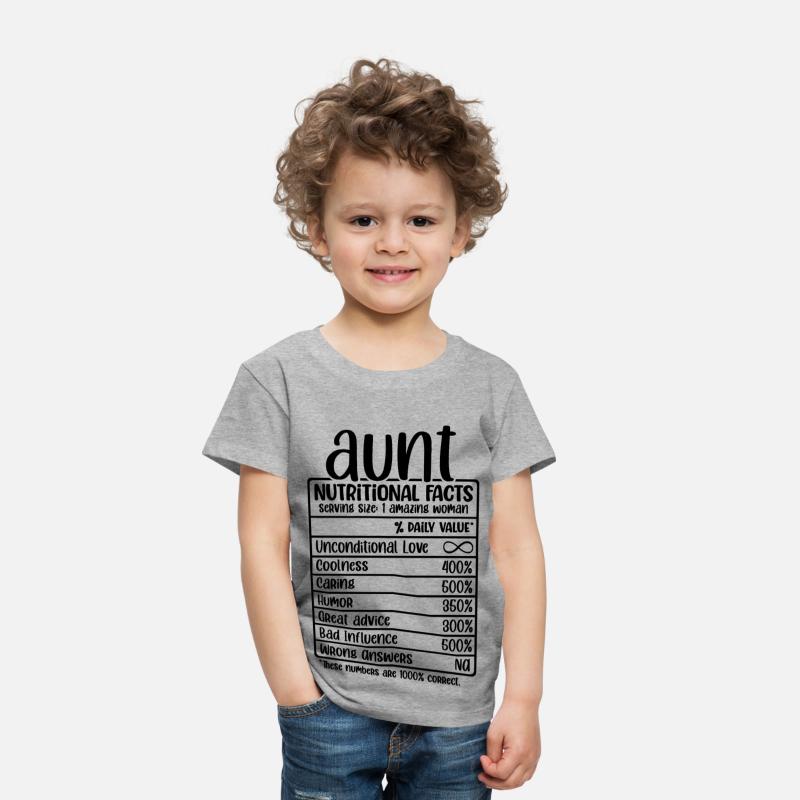 Aunt Nutrional Facts