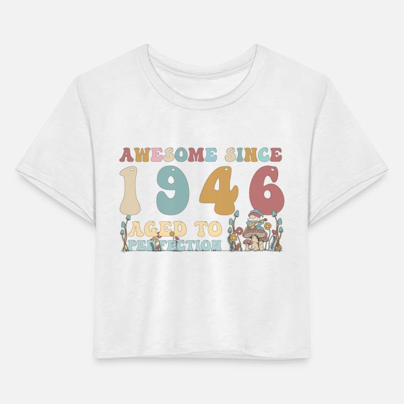 Awesome since 1946 - 77th Birthday - 2023 Groovy