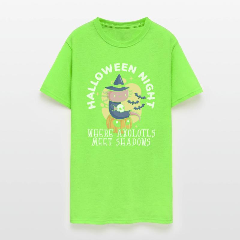 Axolotl Halloween Trick Or Treat Amphibian Axolotl