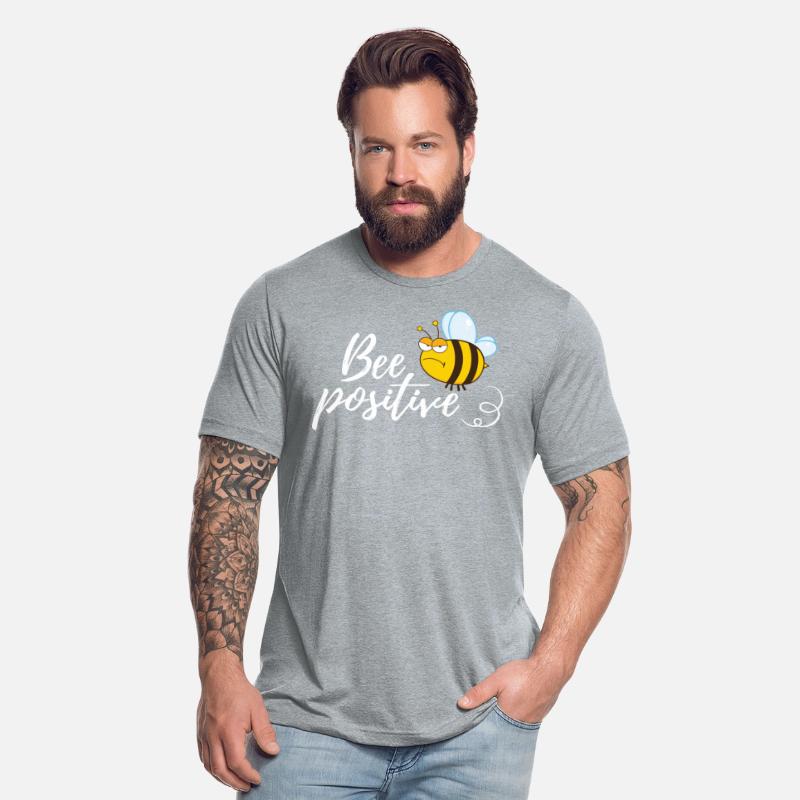 Bad-Tempered BEE Saying Bee Positive