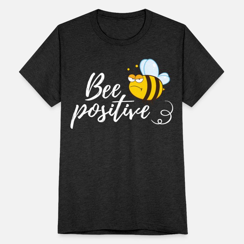 Bad-Tempered BEE Saying Bee Positive