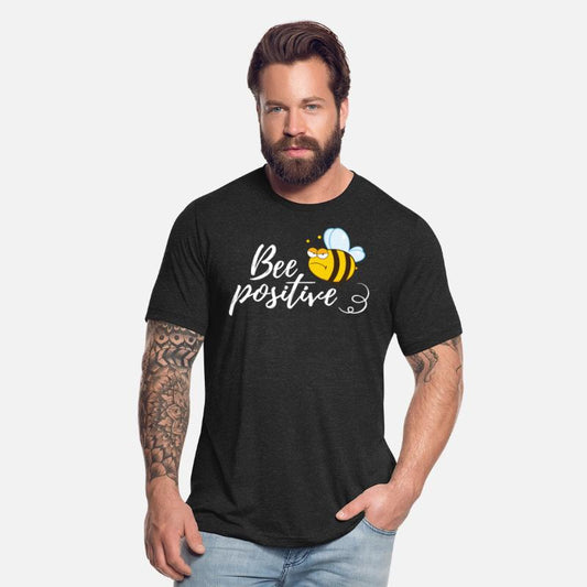 Bad-Tempered BEE Saying Bee Positive