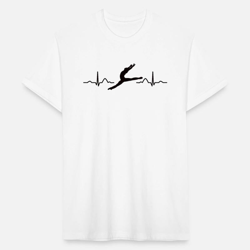 Ballet Dancer Heartbeat EKG Ballerina