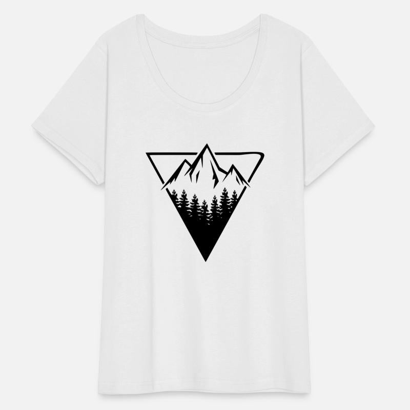 Beautiful landscape Nature Hand Drawn illustration