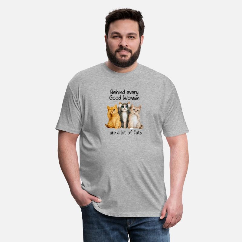 Behind Every Are A Lot Of Cats