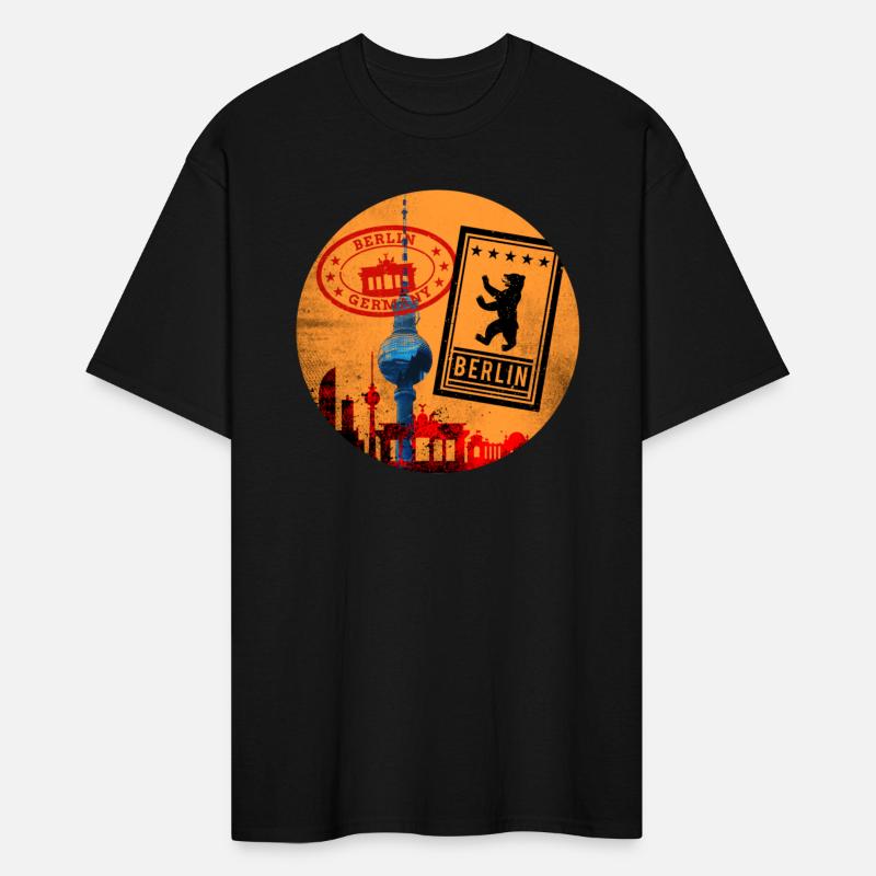 Berlin Germany German City Skyline Vintage Retro