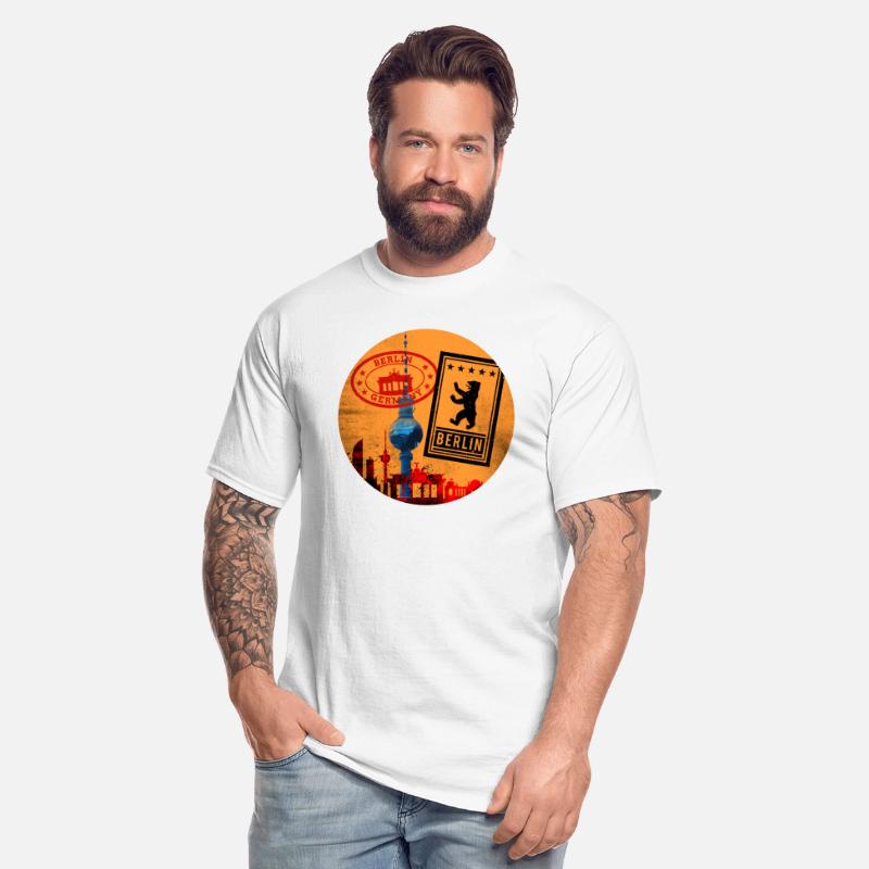 Berlin Germany German City Skyline Vintage Retro