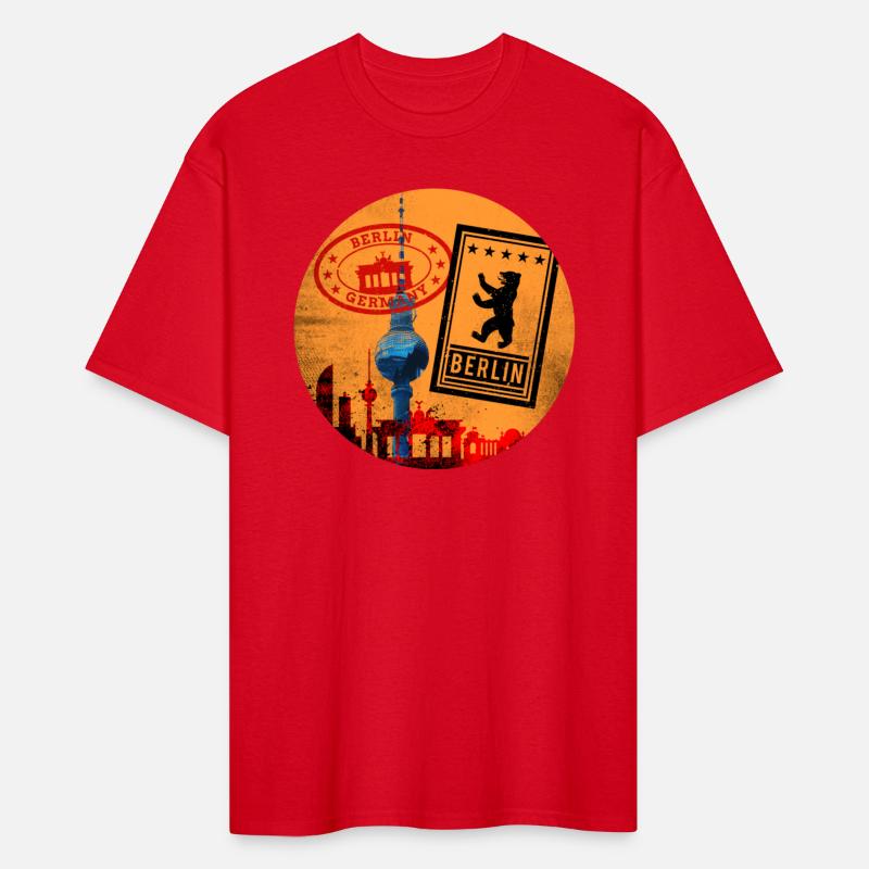 Berlin Germany German City Skyline Vintage Retro