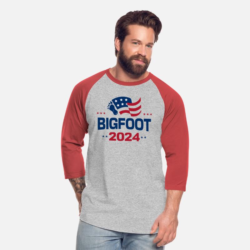 Bigfoot 2024 - Patriotic Cryptid Election Slogan