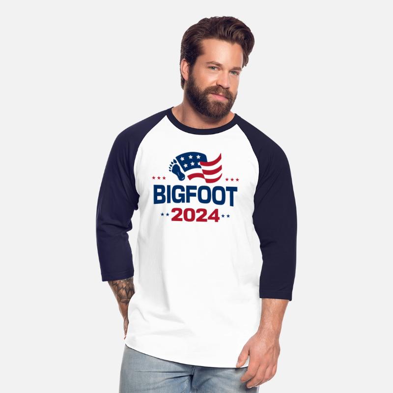 Bigfoot 2024 - Patriotic Cryptid Election Slogan