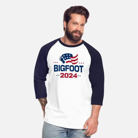 Bigfoot 2024 - Patriotic Cryptid Election Slogan