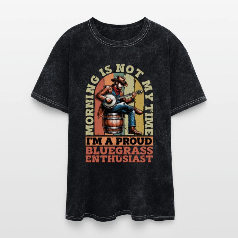 Bluegrass Music Morning Is Not My Time Musician