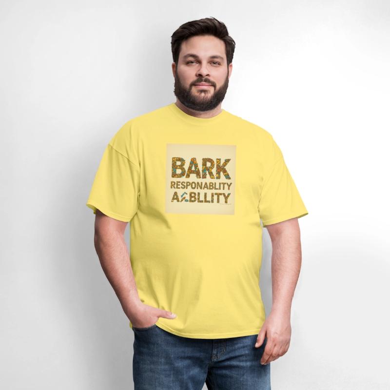 Bold Responsibility Bark T-Shirt