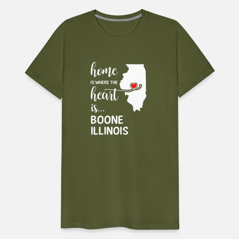 Boone County Illinois Is Where My Heart Is Gift