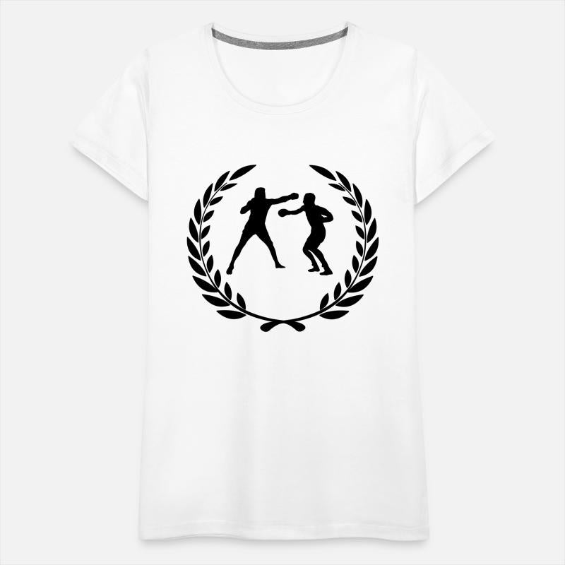 Boxing sport prize laurel wreath