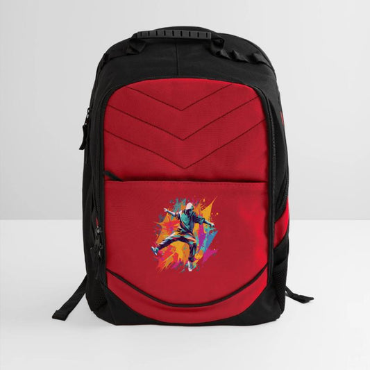 Breakdancer's Elegance in Motion Colorful