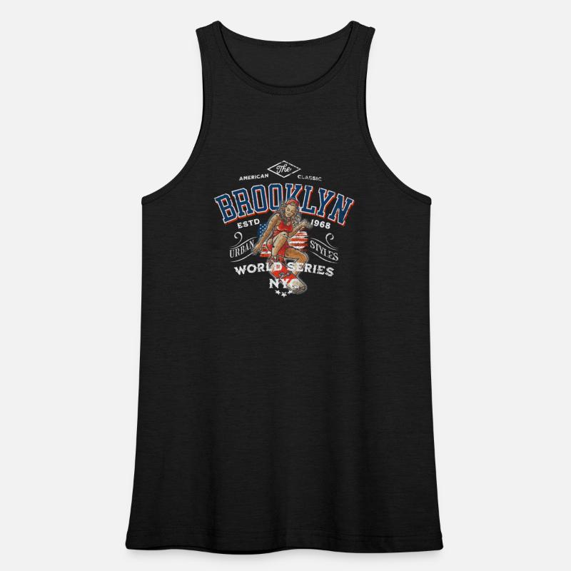 Brooklyn Skateboard Girl Vintage Design