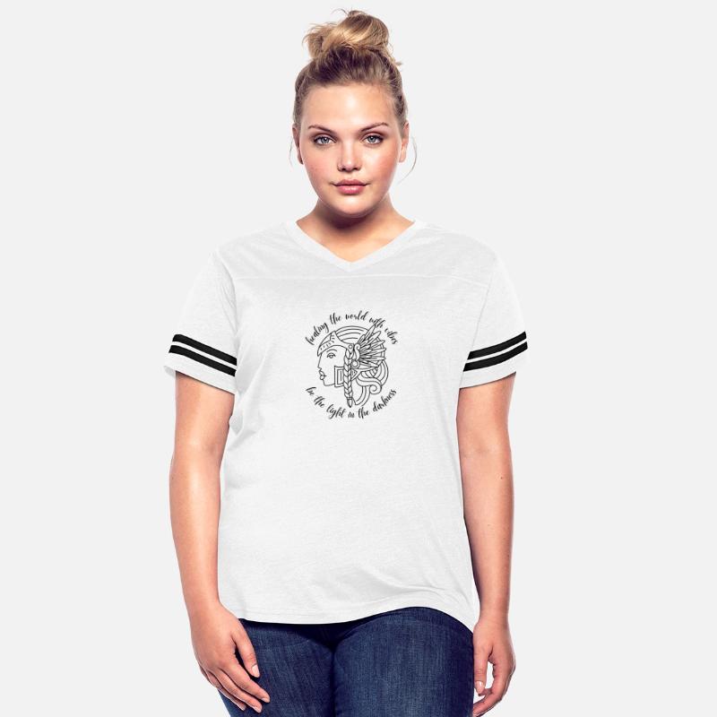 Buddug mark with mission and motto in black