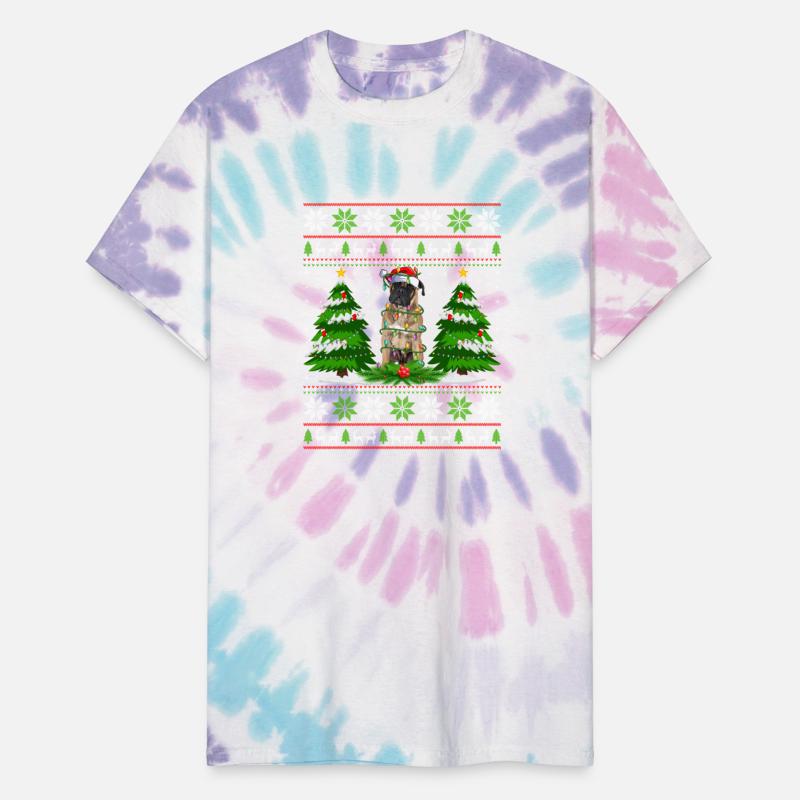 Bullmastiff Dog Christmas Tree Lights