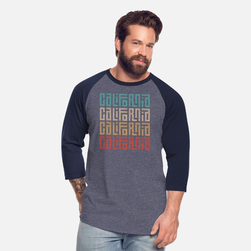 California Vibes Colorful Graphic T-Shirt
