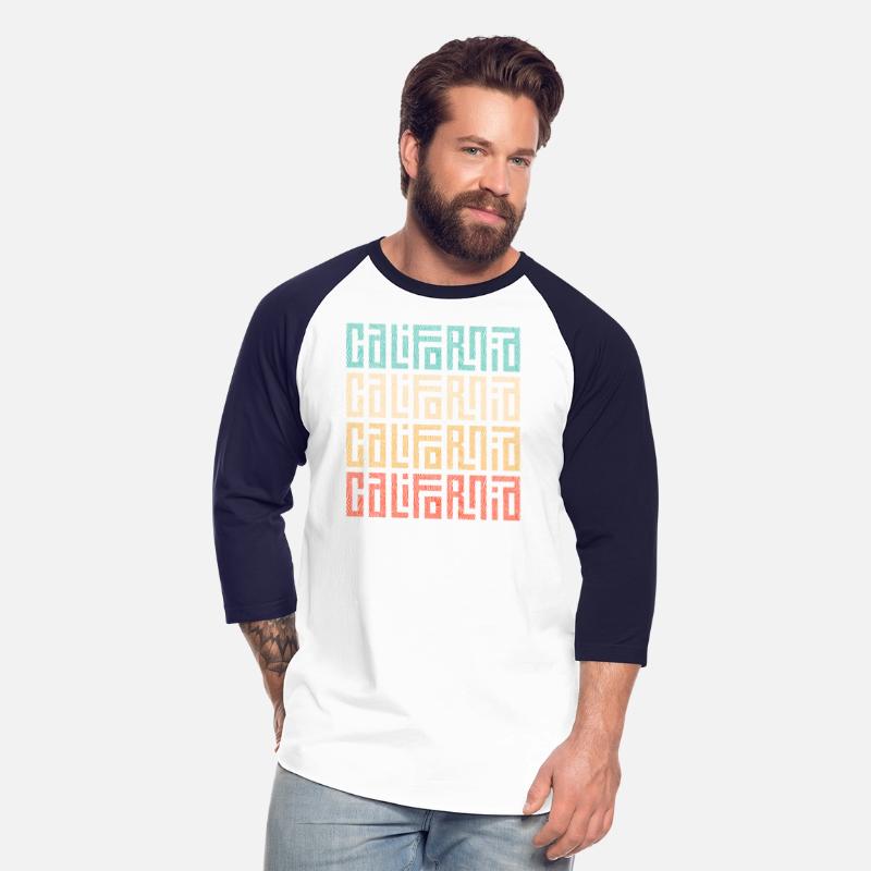 California Vibes Colorful Graphic T-Shirt