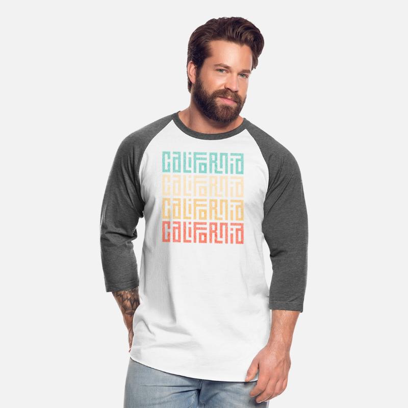 California Vibes Colorful Graphic T-Shirt