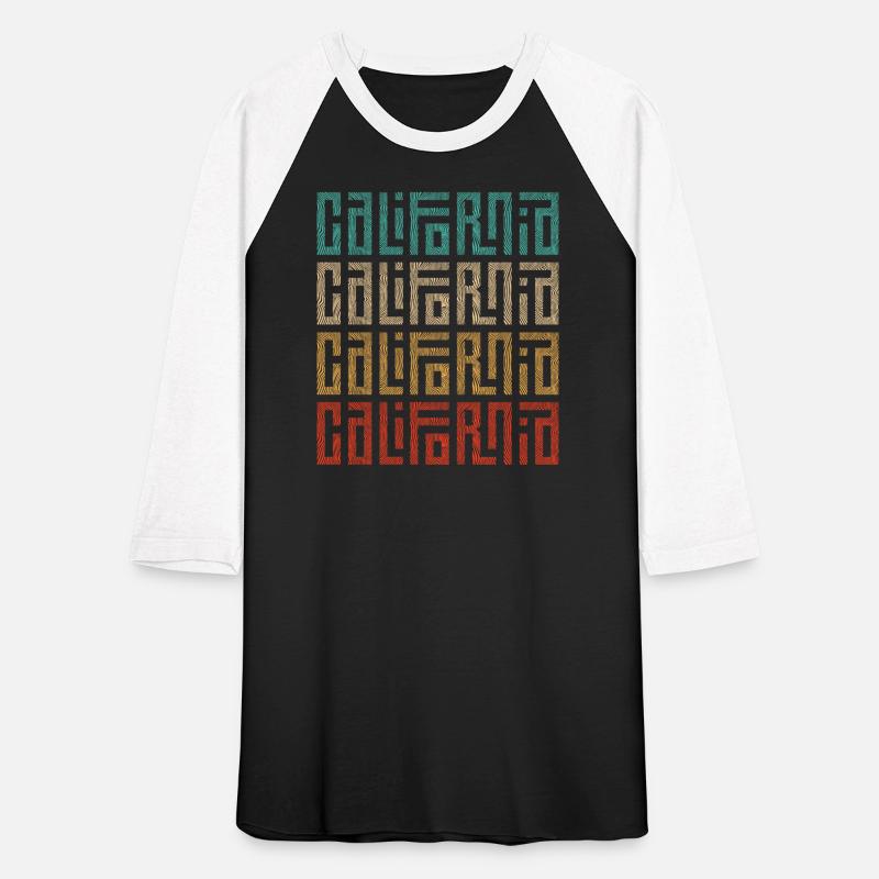 California Vibes Colorful Graphic T-Shirt