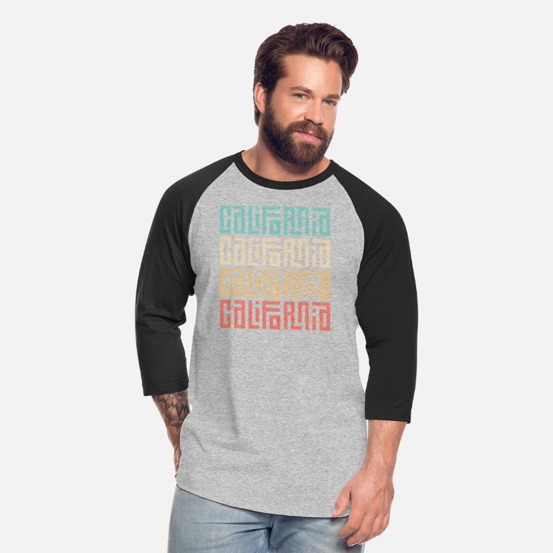 California Vibes Colorful Graphic T-Shirt