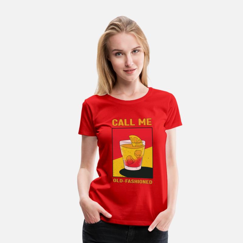 call me old fashioned alcohol pun design