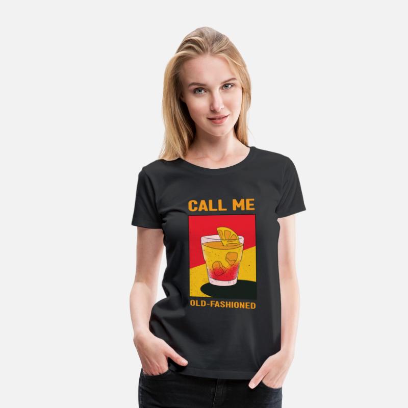 call me old fashioned alcohol pun design