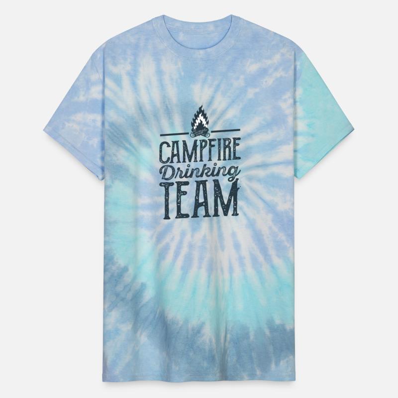 Campfire Drinking Team Camping Camper