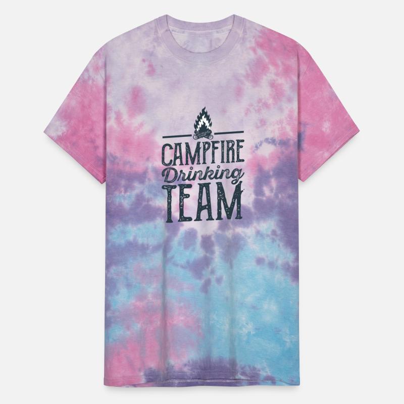 Campfire Drinking Team Camping Camper