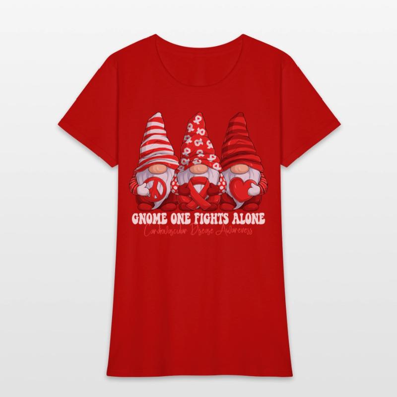 Cardiovascular Disease Awareness Month Red Ribbon