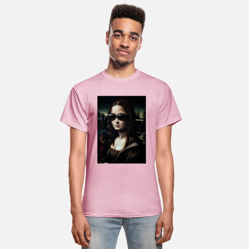 Chic Monalisa Diva Wearing Black Sunglasses