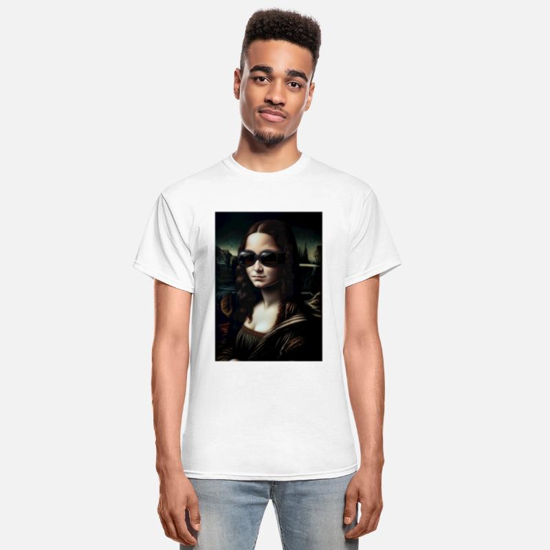 Chic Monalisa Diva Wearing Black Sunglasses