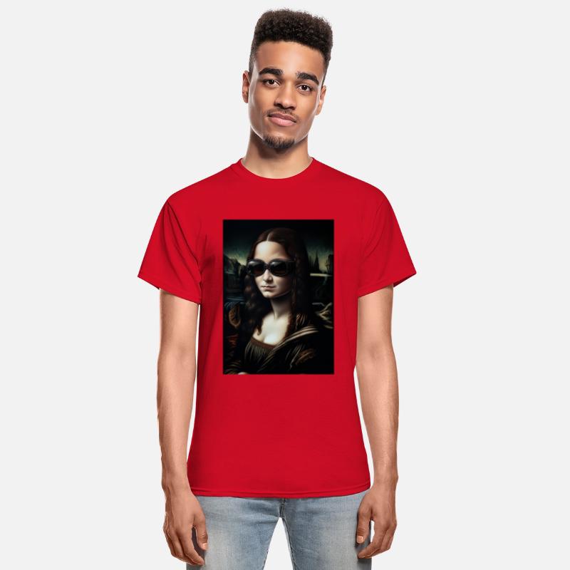 Chic Monalisa Diva Wearing Black Sunglasses