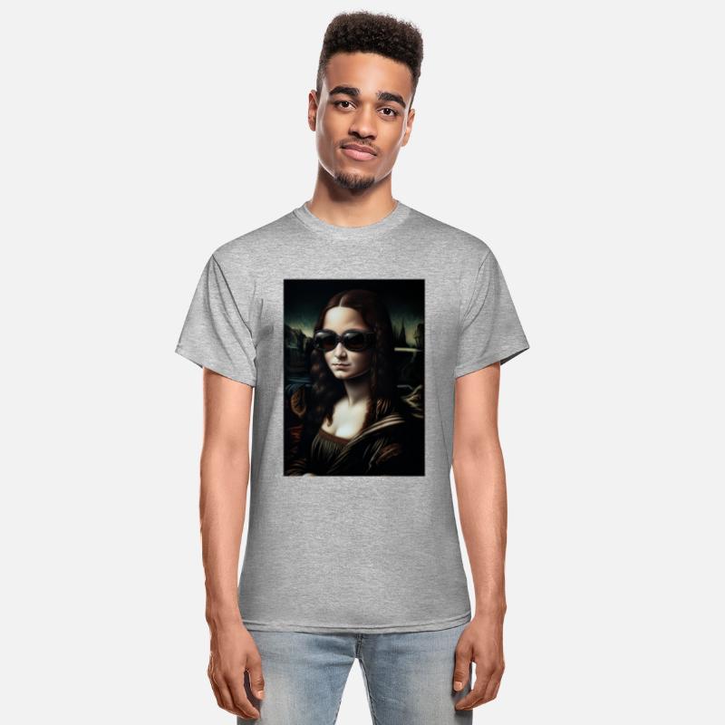 Chic Monalisa Diva Wearing Black Sunglasses