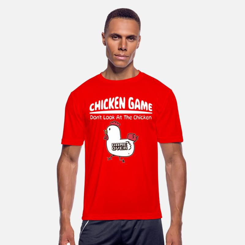 Chicken Game Don't Look at The Chicken Funny Meme