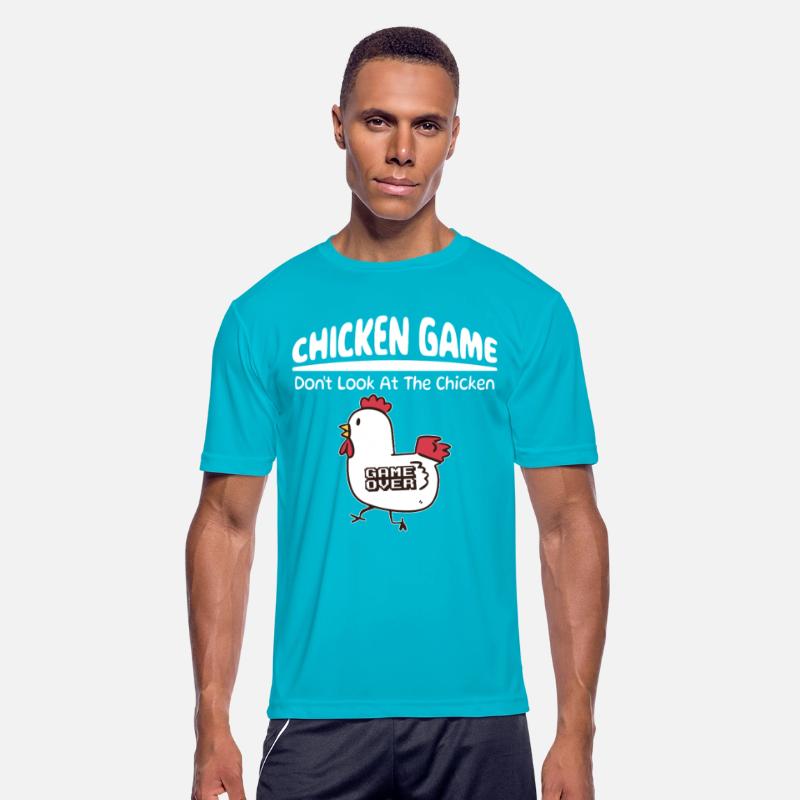 Chicken Game Don't Look at The Chicken Funny Meme