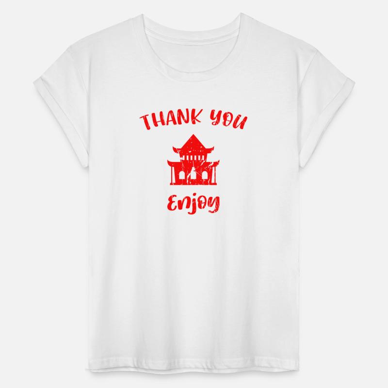 Chinese Food Thank You Enjoy Asian Restaurant