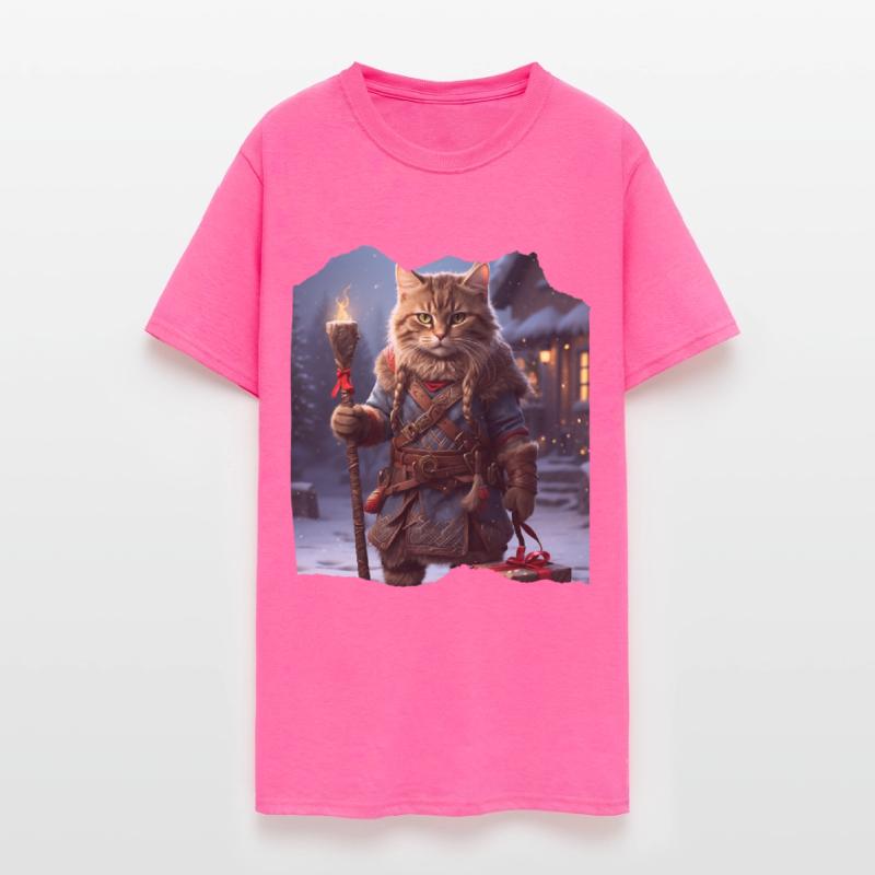 Christmas Viking cat