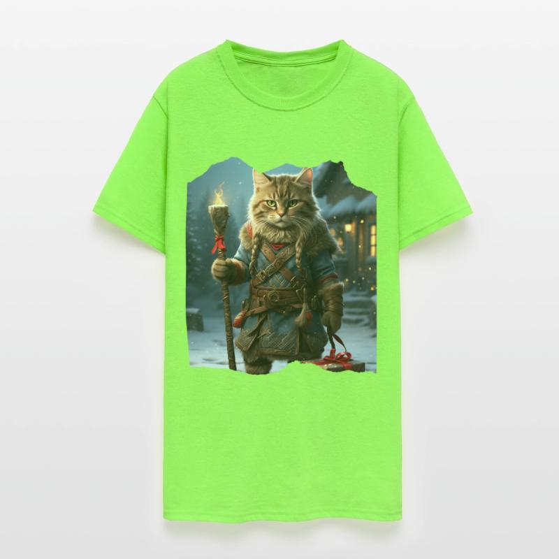 Christmas Viking cat