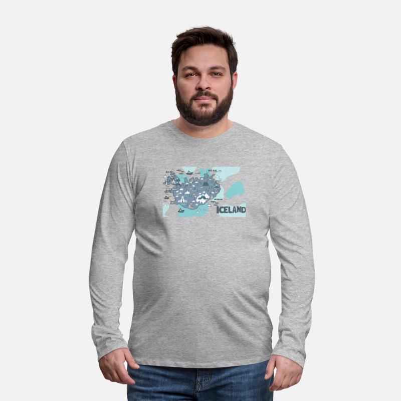 City Illustrations Iceland World Map Travel Map