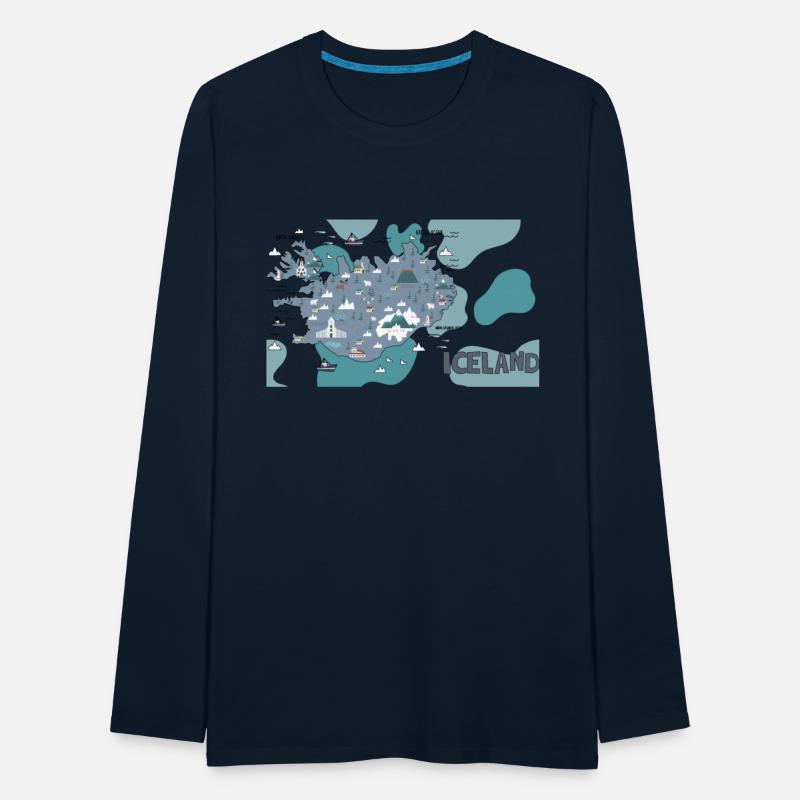City Illustrations Iceland World Map Travel Map
