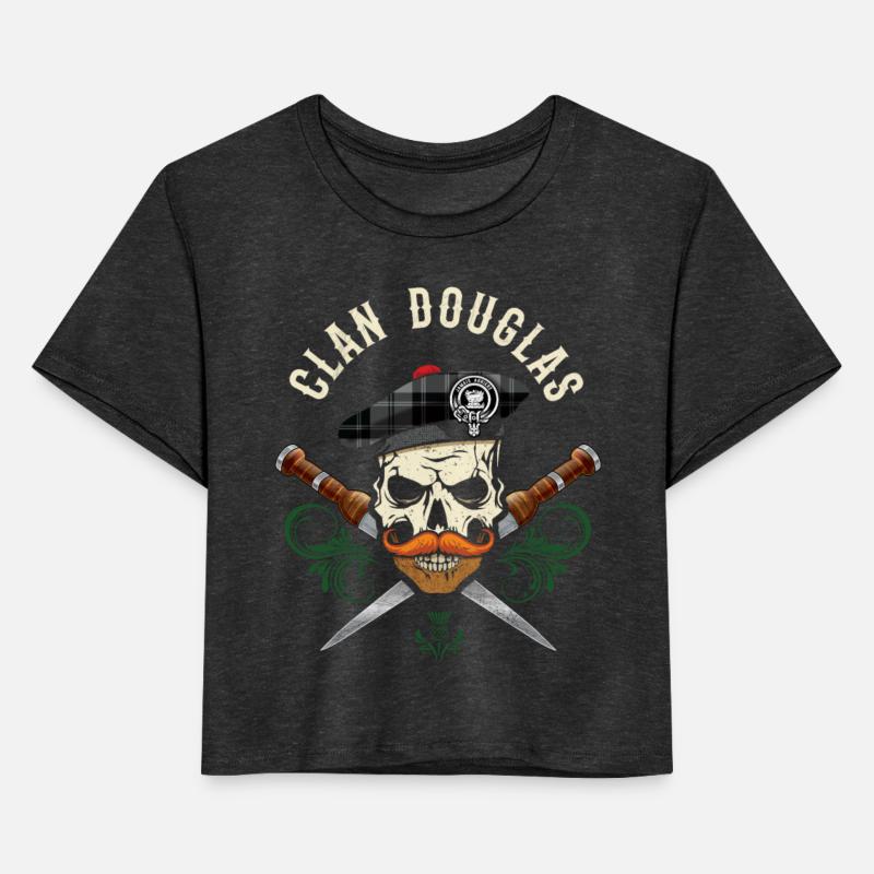 Clan Douglas Scottish Skull Crest Badge Dirk