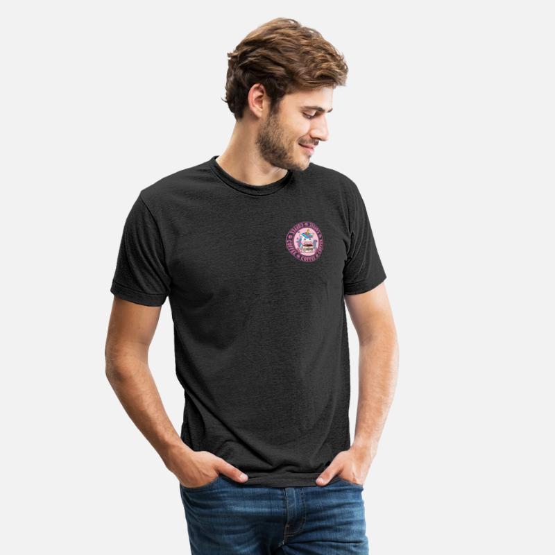 Coffee Unicorn Logo Emblem Barista Queen Latte