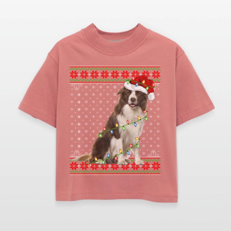 Collie Dog Ugly Christmas