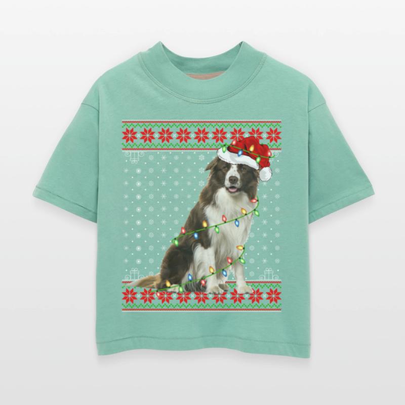 Collie Dog Ugly Christmas